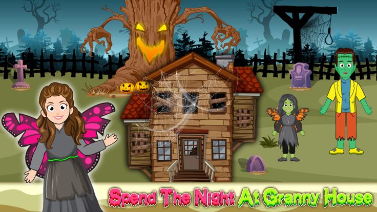 我的奶奶假装恐怖小镇假装我邪恶的修女城市游戏游戏截图