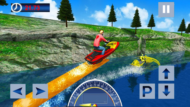 Jet Ski Water Speed Boat Racer游戏截图