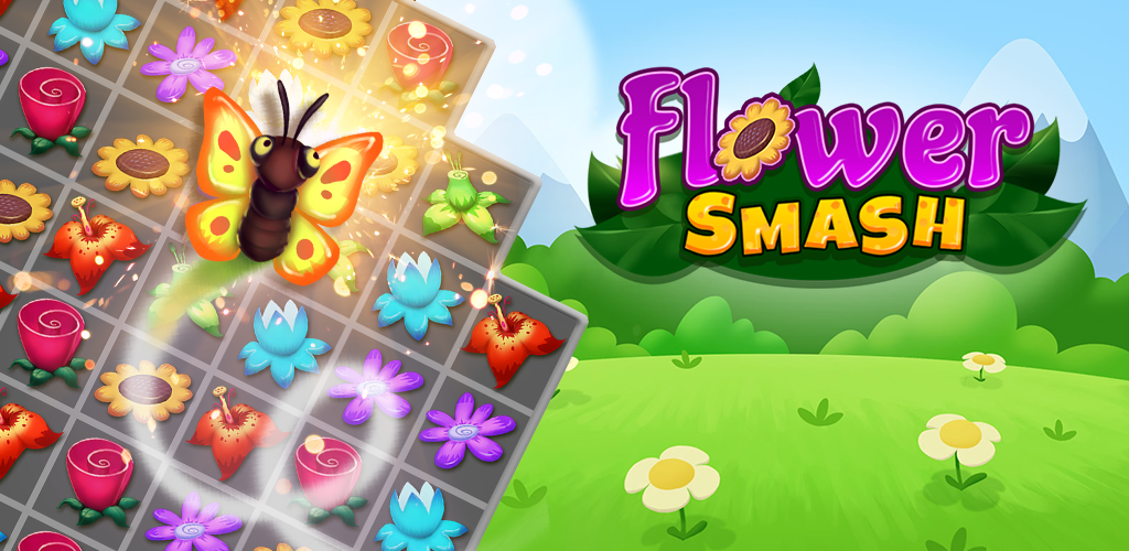Flower Smash Match 3游戏截图