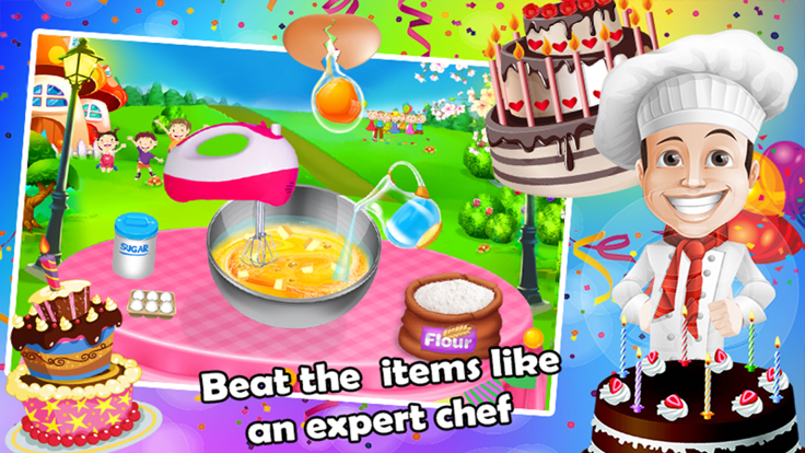 Sweet Cake Making Shop游戏截图