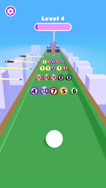 Billiards Run游戏截图