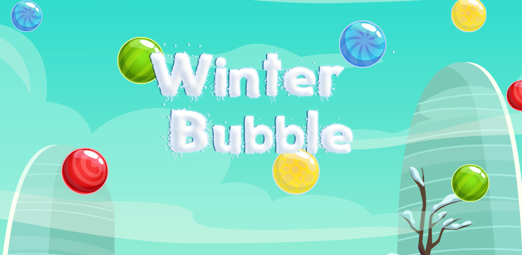 Snow Winter Bubble Shooter游戏截图