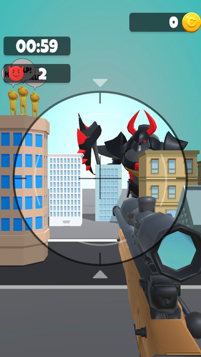 巨型狙击手：怪物猎人游戏截图