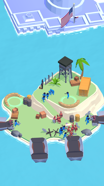 Island Wars: Fight for freedom游戏截图