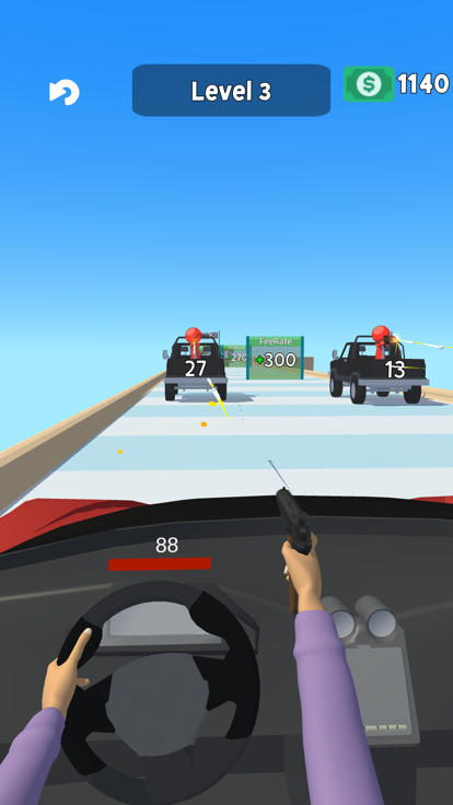 Chase Shooting Run游戏截图