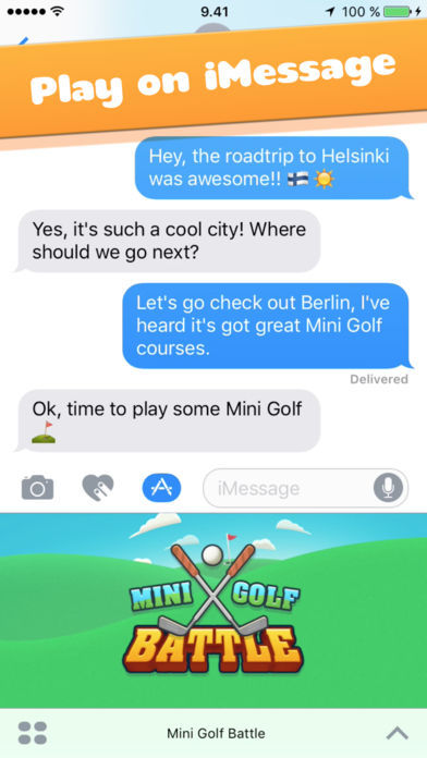 Mini Golf Battle游戏截图