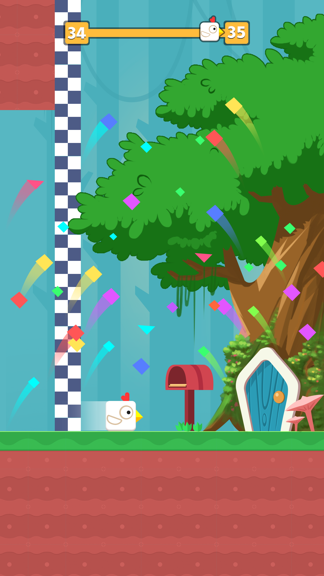 方块鸟游戏截图