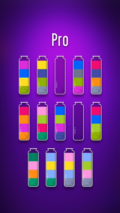 排序水彩拼圖游戏截图