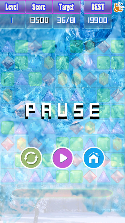 Jewels Star Ice游戏截图