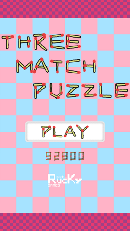 THREE MATCH PUZZLE游戏截图