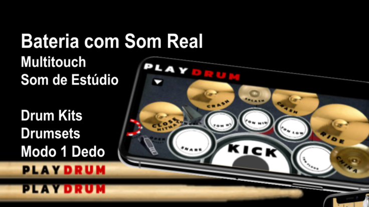 Play DRUM: Bateria e Drumkits游戏截图