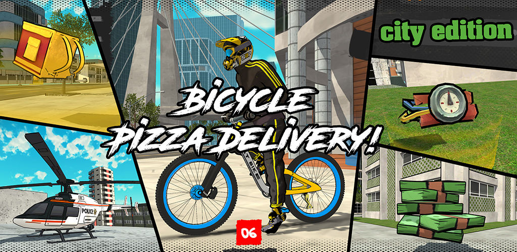 Bicycle Pizza Delivery!