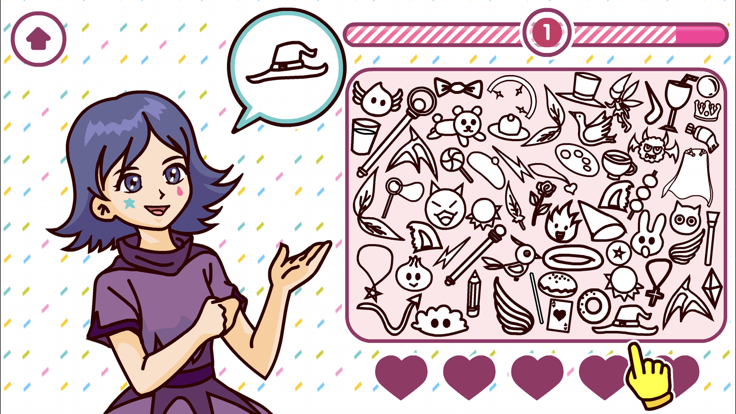 女孩物品世界 - 收纳整理游戏游戏截图