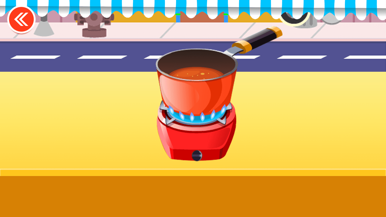 宝宝做鸡翅游戏截图