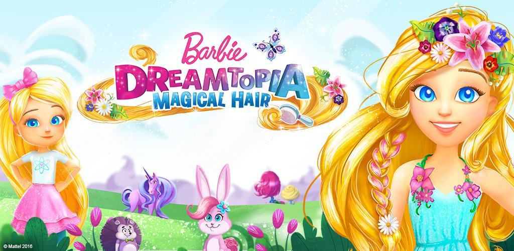 Barbie Dreamtopia 魔幻发型游戏截图