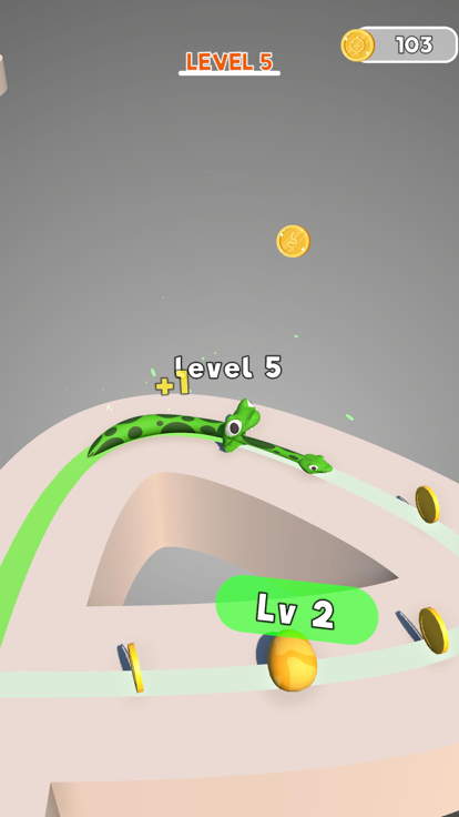 Level Up Snakes!游戏截图