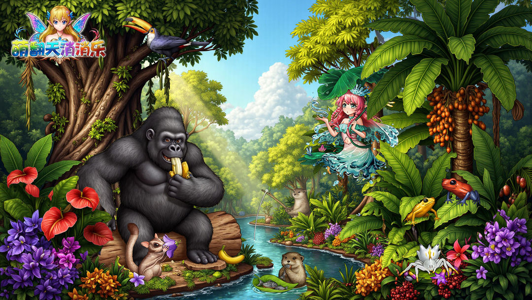 萌翻天消消乐游戏截图