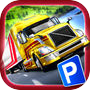 Trailer Truck Parking with Real City Traffic Car Driving Simicon