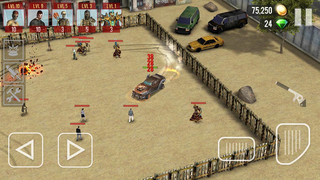 Screenshot of Zombie Drift