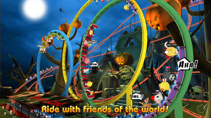 Theme Park Rider Online游戏截图