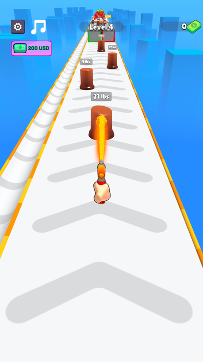 Flame Gun Run游戏截图