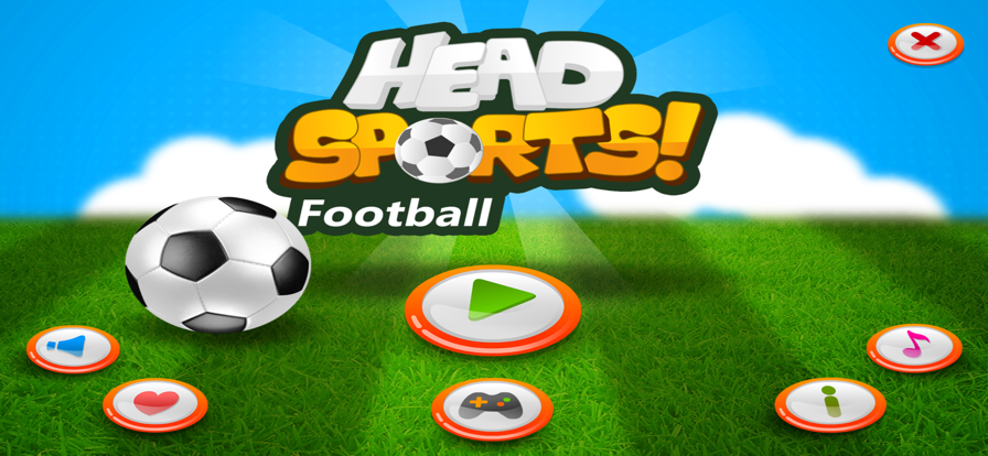 Big Head Football Sports游戏截图