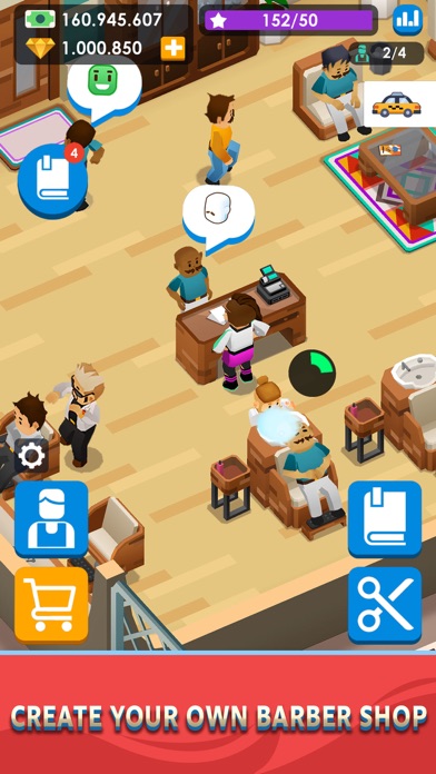 Idle Barber Shop Tycoon - Game游戏截图