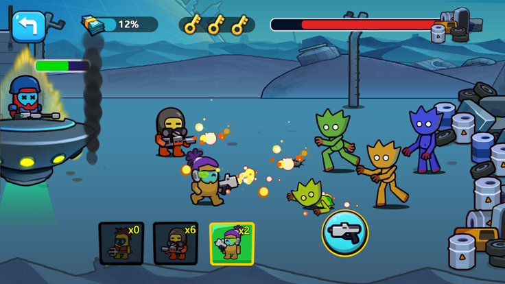 太空大战波比游戏截图