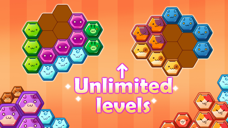 Hexa Puzzle Tangram Game游戏截图