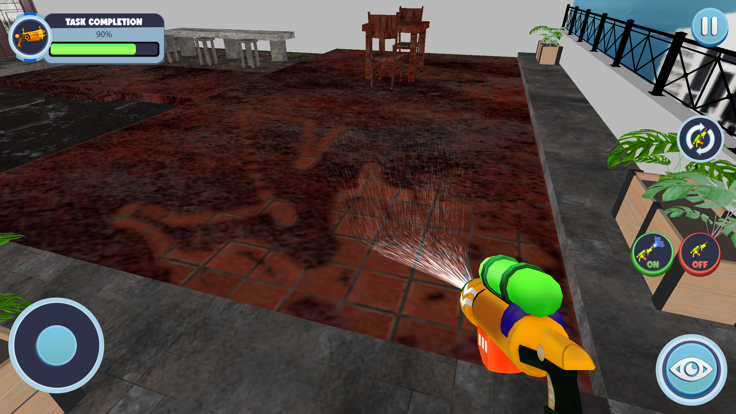 Power Washing Gun Clear Shoot游戏截图