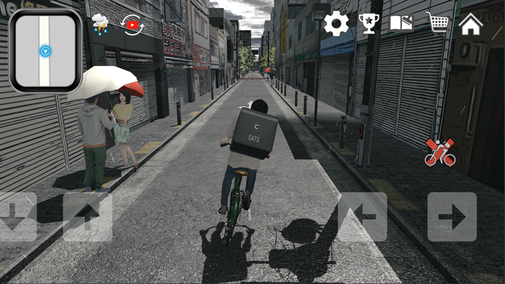 大阪外卖员模拟器-日本虚拟旅游 3D游戏截图