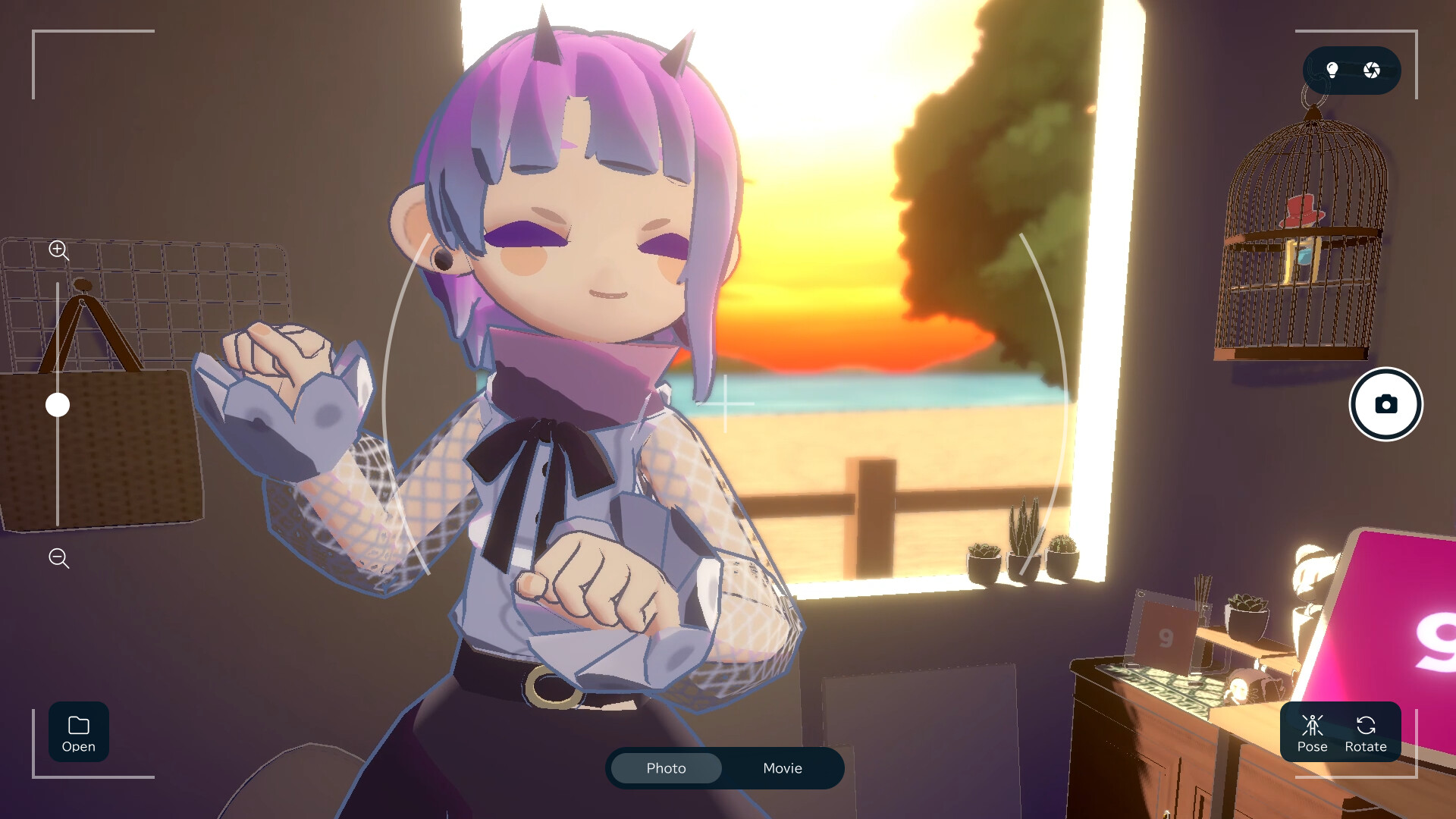 gogh: 虚拟形象与专注游戏截图