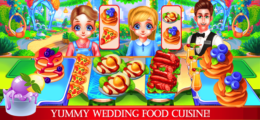 Wedding Reception Food Cooking游戏截图