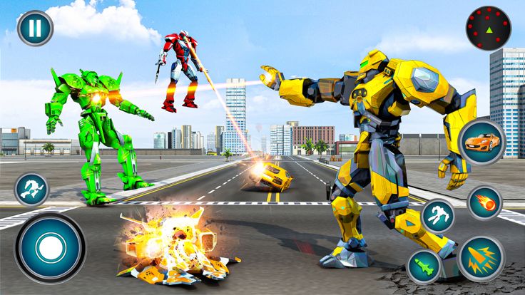 机器人 战斗模拟器 飞船 战争模拟器游戏截图