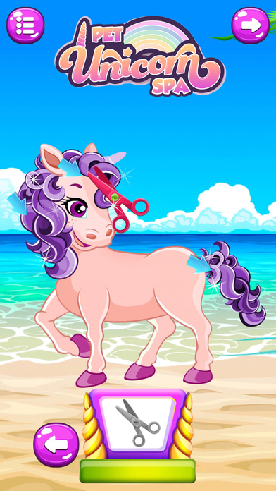 Pet Unicorn Spa游戏截图