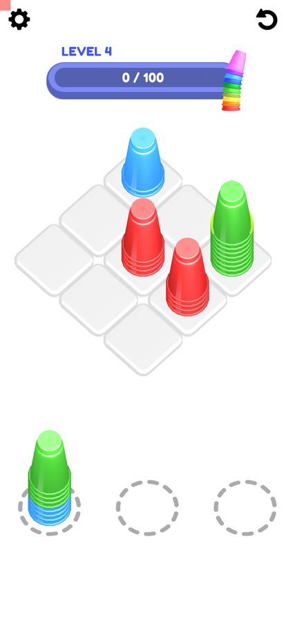 Cup Stacker!游戏截图