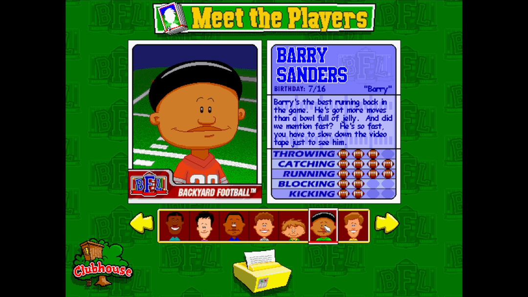 Backyard Football '99游戏截图