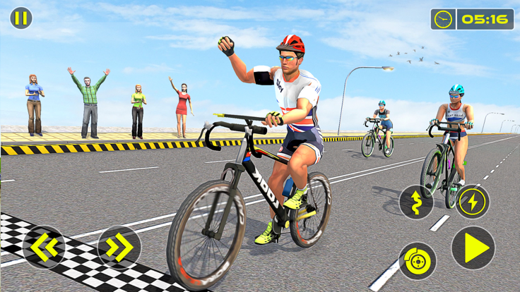 小轮车自行车特技 - 自行车游戏游戏截图