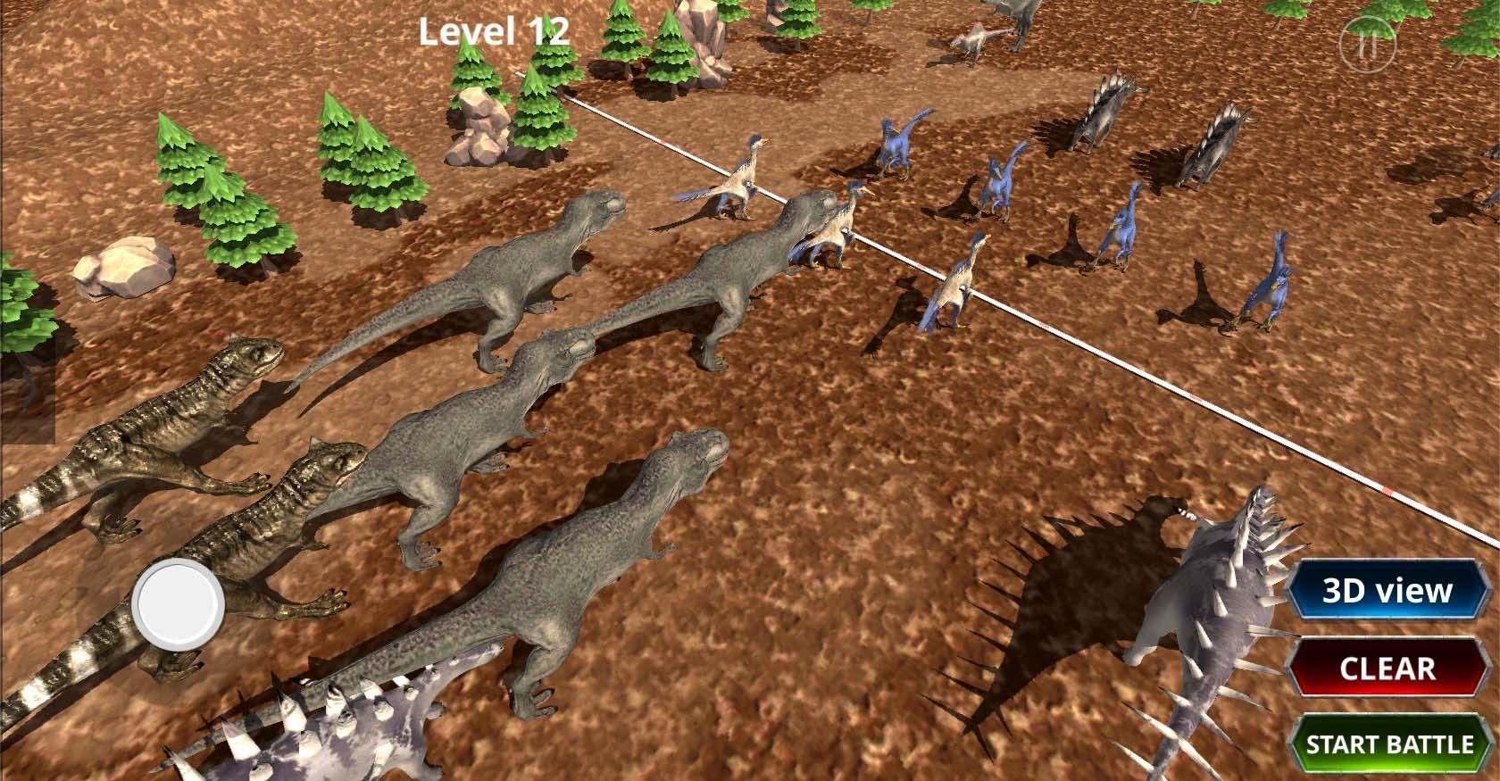 Screenshot of Jurassic Epic Dinosaur Battle Simulator Dino World