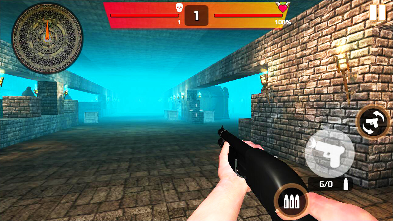 骷髅绝地重生：生存射击游戏截图