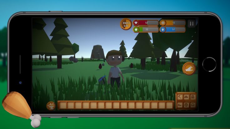 Flat Island Survival游戏截图