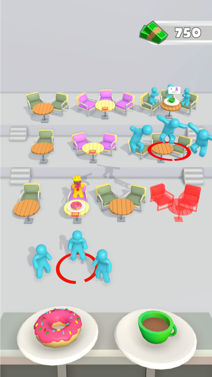 Restaurant Seating Idle 3D游戏截图