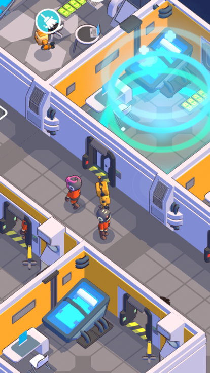 Space hotel: scifi idle tycoon游戏截图