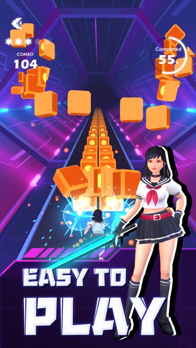 Beat Sword - Rhythm Game游戏截图