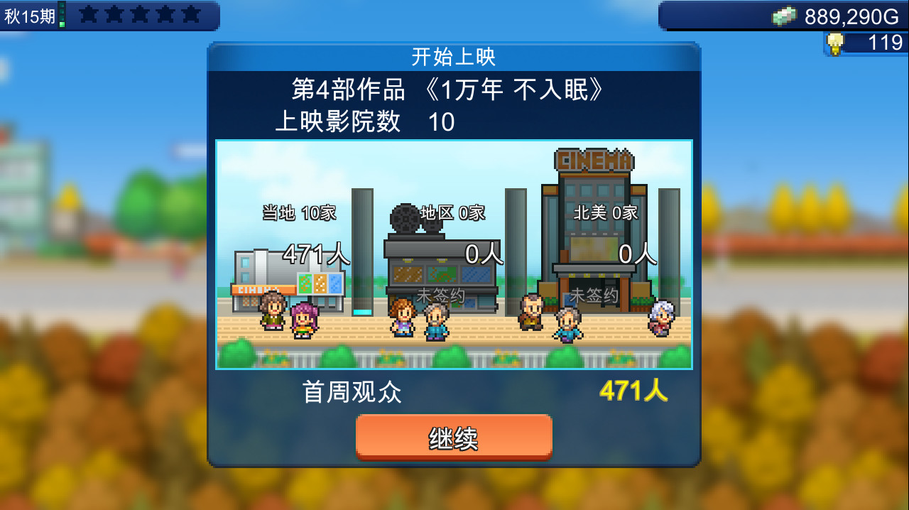 电影工坊物语 (Silver Screen Story)游戏截图