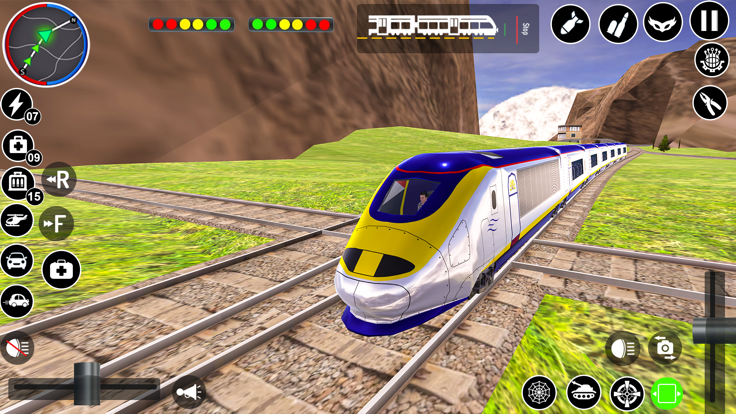 Train Simulator 3D Train Games游戏截图
