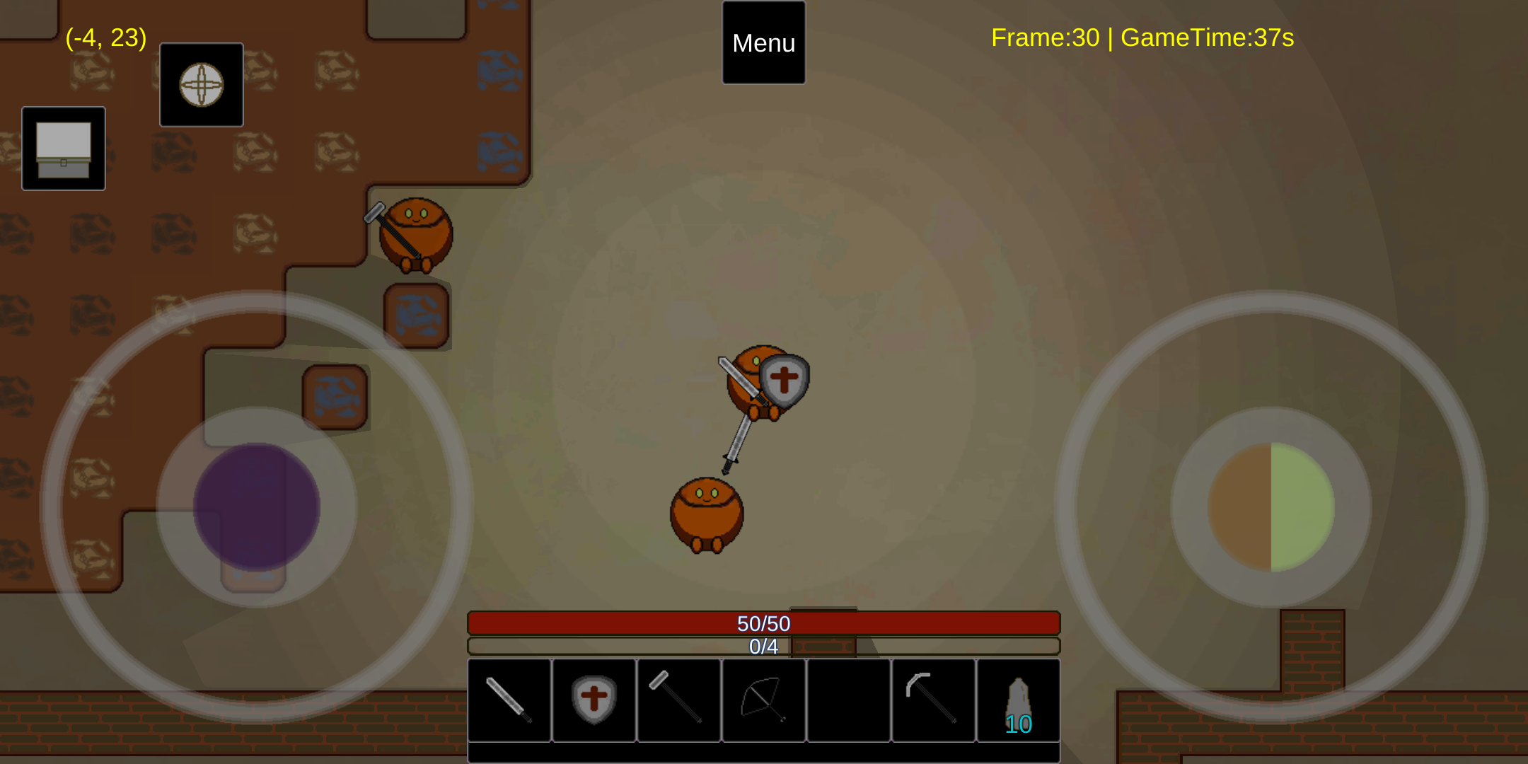 像素蛋蛋勇士游戏截图