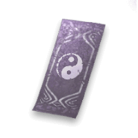 随机紫色符咒*5