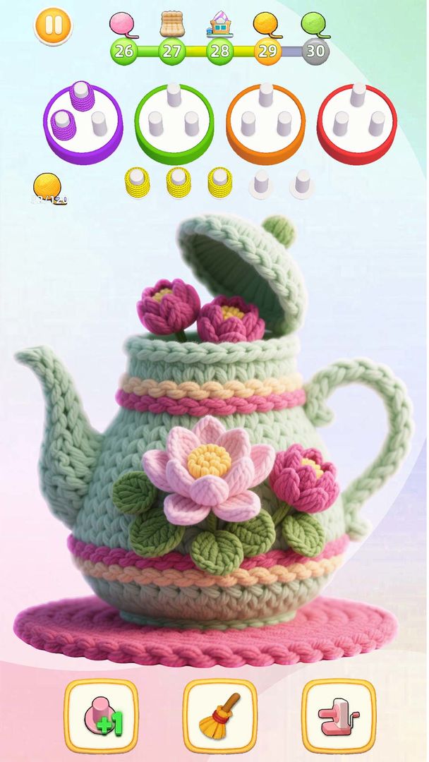 疯狂毛线游戏截图