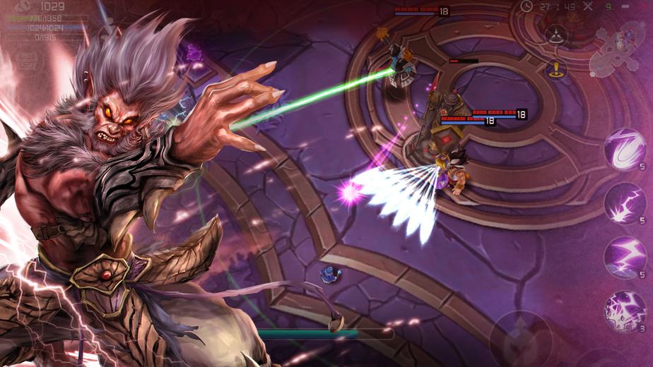 Destiny of Thrones- 5v5 MOBA游戏截图